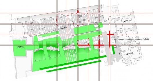 Traços do projeto IBA House de Peter Eisenman