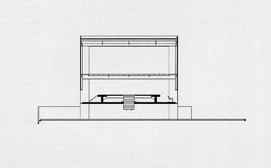 Loja Forma, corte transversal. Arquiteto Paulo Mendes da Rocha