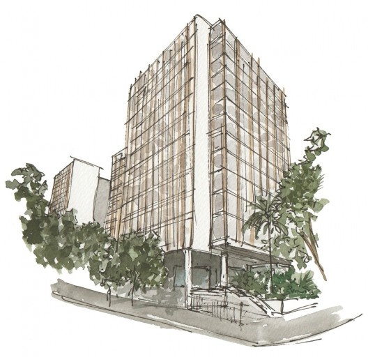 Edifícios Brasil Colônia, Brasil Império e Brasil República, Rua Maranhão 192, Rua Sabará 210, Avenida Higienópolis 195