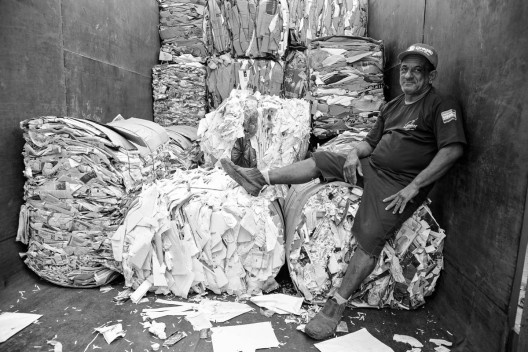 Jorge Luis, catador de material reciclável em Vitória ES, 05/06/2014