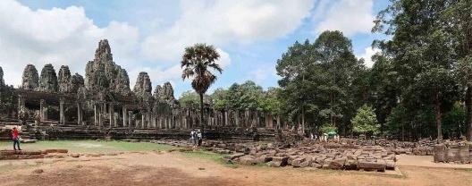 Angkor Thom, Templo de Bayon, Camboja