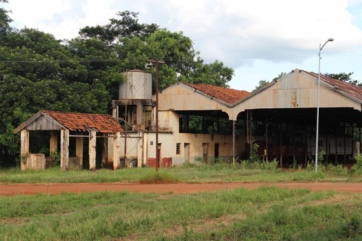 Armazéns que pertenciam ao pátio de manobras da ferrovia, Panorama SP