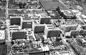 Edifício Multifamiliar Miguel Alemán, México, D.F. Arquiteto Mario Pani, 1947-1949