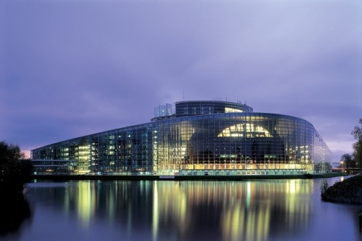Parlement Européen, Strasbourg, França, 1998