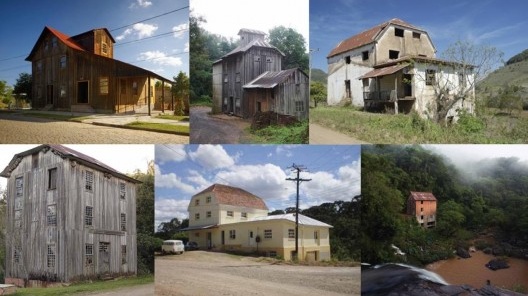 Brasil Arquitetura, caderno de apresentação de projeto: Moinhos Colognese, Fachinetto, Dallé, Castaman, Marca, Vicenzi em 2008. A região conta com outros moinhos além daqueles incluídos nas intervenções