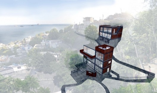 Escola Vidigal, Rio de Janeiro, 2013-2015. Brenda Bello e Basil Walter – BWArchitects