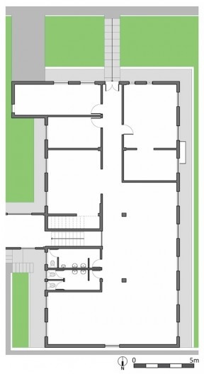 Exposição de Matemática, planta pavimento inferior