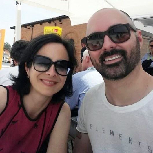 Gabriela Celani e Maycon Sedrez na Biennale