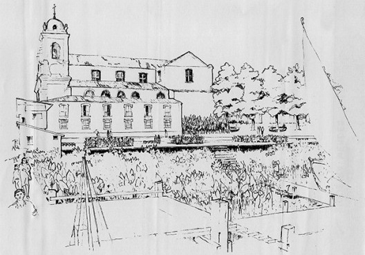 Perspectivas para a Área do conjunto do Carmo e Rua Siqueira Mendes (situações atual e proposta, respectivamente)