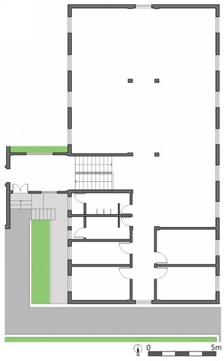 Exposição de Matemática, planta pavimento superior