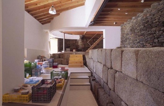 Atelier 15, palheiros de S. Dâmaso, interior