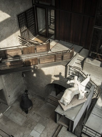 Castelvecchio, restauro do arquiteto Carlo Scarpa, 1959-1973.