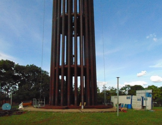 Monumento Pavilhão Nacional, Brasília, 1972. Arquiteto Sergio Bernardes