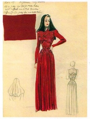 Robe 27, coleção outono-inverno 1942