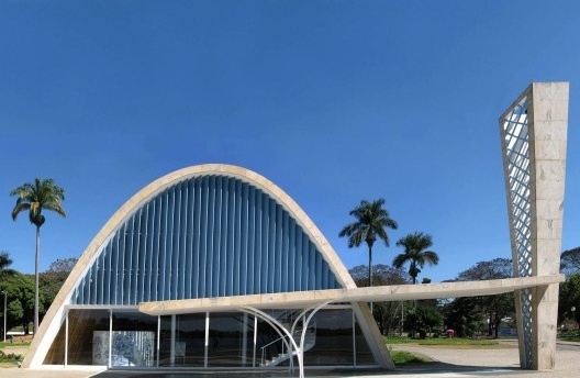 Igreja de São Francisco de Assis, Parque da Pampulha, Belo Horizonte MG. Arquiteto Oscar Niemeyer, 1943