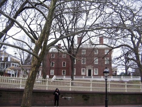 foto 03 - John Brown House, 52 Power Street, vista da Benefit Street