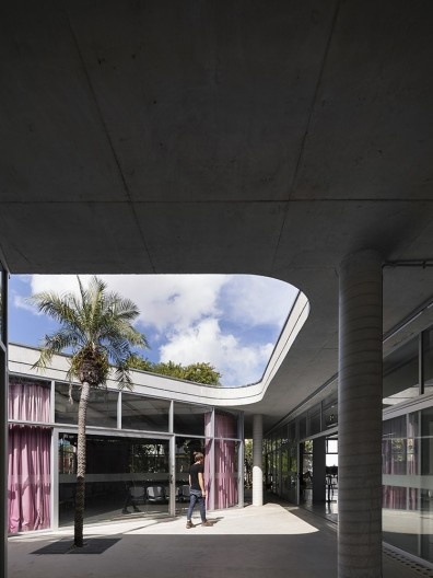 Renovação da Biblioteca Monteiro Lobato, croquis de concepção do projeto. São Bernardo do Campo SP Brasil, 2014. Arquitetos Marta Moreira e Milton Braga / MMBB Arquitetos
