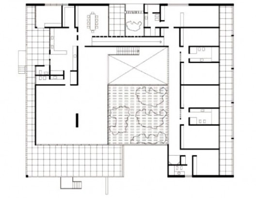 Casa Miguel Vita, planta baixa, Recife, 1958. Arquiteto Delfim Amorim