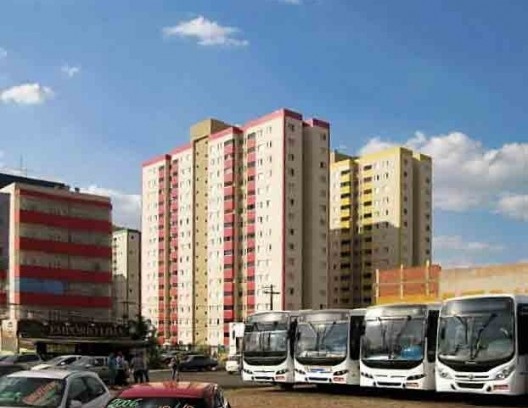 Verticalização em Samambaia e nas outras 29 RAs, com grandes edifícios em núcleos urbanos onde predominavam edificações térreas