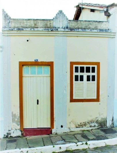 Casas ecléticas “não intencionais”, cidade de Goiás