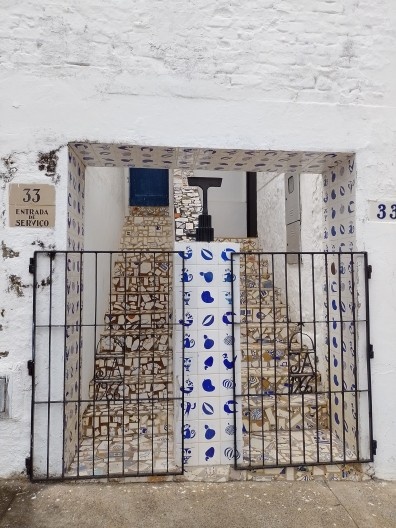Entrada original da casa