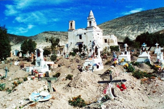 Real de Catorce, cemitério e capela da Virgem de Guadalupe, c. 2003