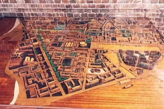 Maquete para a reconstrução de Le Havre, escala 1/1000, Le Havre, França