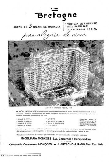Folha da Manhã, 26 de outubro de 1958