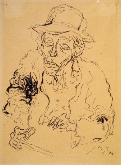 Marcelo Grassmann, Autorretrato, 1946