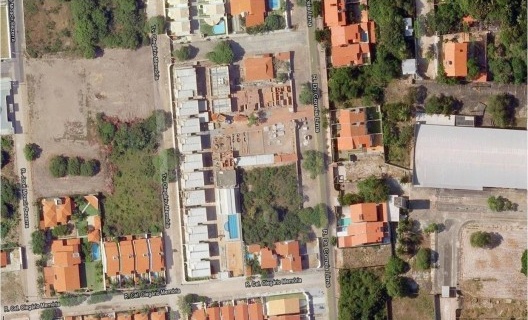 Foto aérea do condomínio Maison Blanc