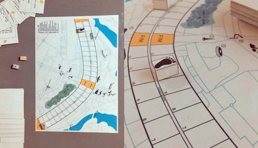 Pé no Plano, jogo de tabuleiro do Pé em Casa