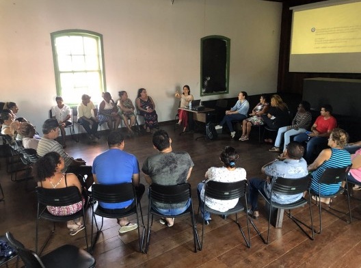 Oficinas participativas ao longo do projeto de renovação dos espaços públicos referentes ao Terminal e Parque Urbano
