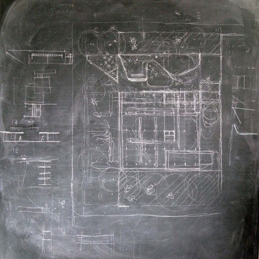 Renovação da Biblioteca Monteiro Lobato, croquis de concepção do projeto. São Bernardo do Campo SP Brasil, 2014. Arquitetos Marta Moreira e Milton Braga / MMBB Arquitetos