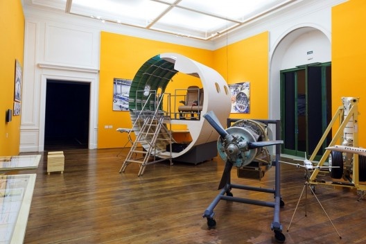 Salão principal da exposição