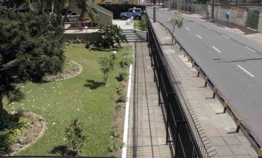 Villa Cristina, integração interior-exterior