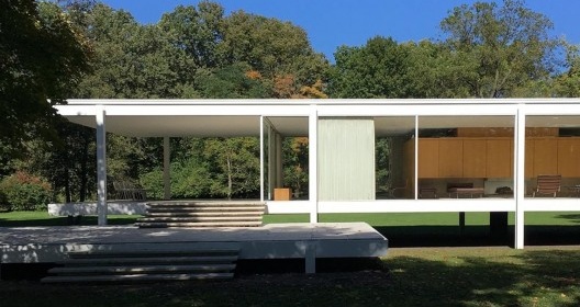 Farnsworth House, Illinois, 1951. Arquiteto Mies van der Rohe