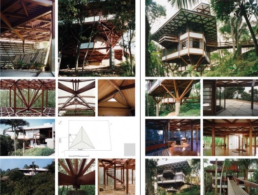 Marcos Acayaba, edificações com módulo triangular, detalhe