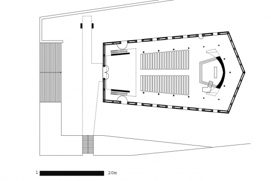 Igreja de Itoupava Seca. Planta Baixa
