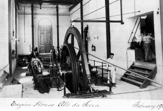 Casa de máquinas do quarto plano inclinado do primeiro sistema funicular, s/d