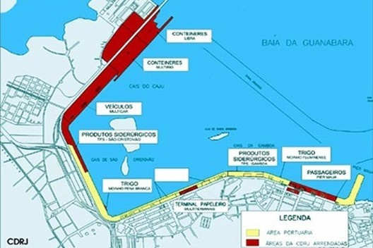 Porto do Rio de Janeiro cria novas áreas para aumentar capacidade de armazenagem