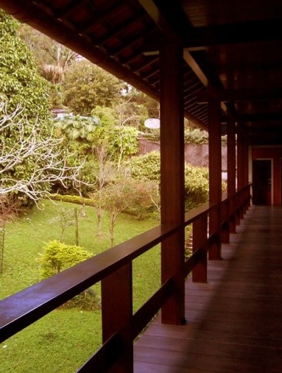 Casa do Alto, varanda, Rio de Janeiro, 1984-86