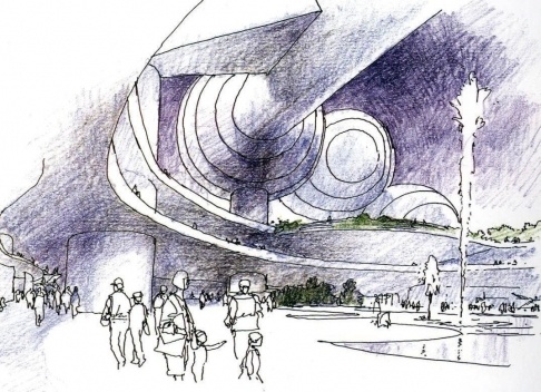 Fórum de Tóquio. Perspectiva artística