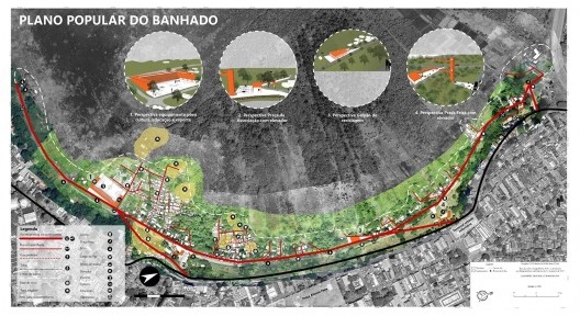 Urbanização do Banhado, Plano de Urbanização e Regularização Fundiária, São José dos Campos SP, 2019. Coordenadores Jeferson Tavares e Marcel Fantin / PExURB IAU USP