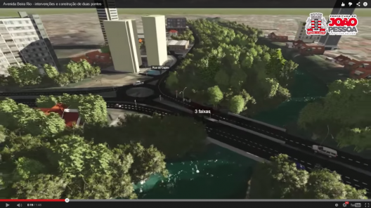 Frame do vídeo divulgado pela Prefeitura Municipal de João Pessoa