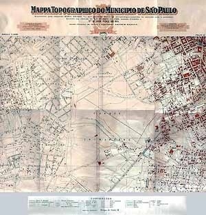 Mapa de São Paulo / A várzea do Ibirapuera. 1930