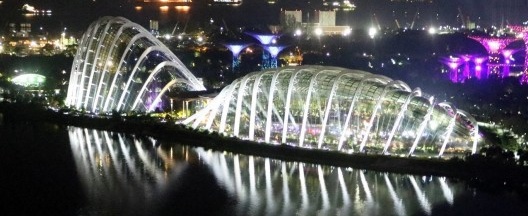 Cloud Forest e Flower Dome, Singapura