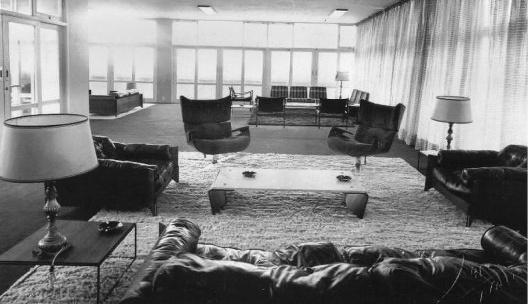 Hotel Reis Magos, hall de entrada, Natal. Arquitetos Waldecy Pinto, Antônio Didier e Renato Torres