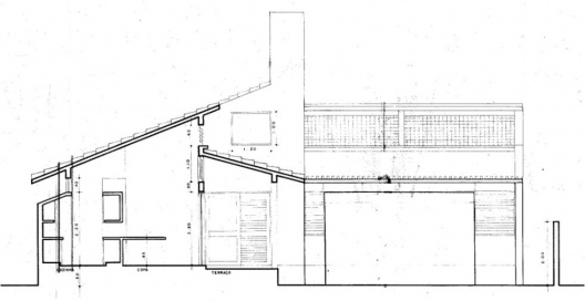 Residência Sr. José Maria de Araújo Dantas, 1976. Arquitetos: Antonio José do Amaral e Silva e Maria Berenice Fraga do Amaral