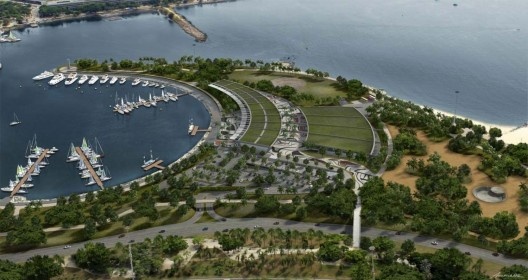 Integração visual do projeto com o parque