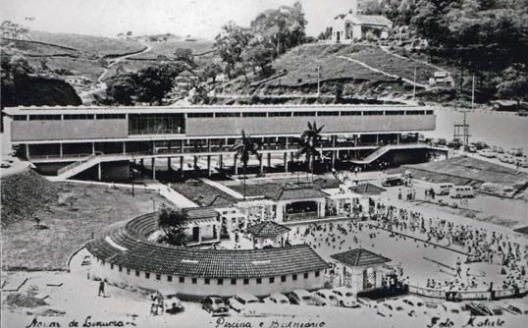 Novo Balneário Municipal na década de 1960